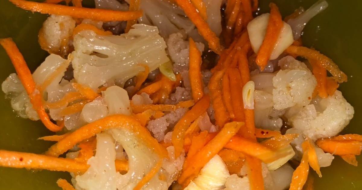 Цветная капуста по-корейски в домашних условиях - 7 рецептов быстрого приготовления